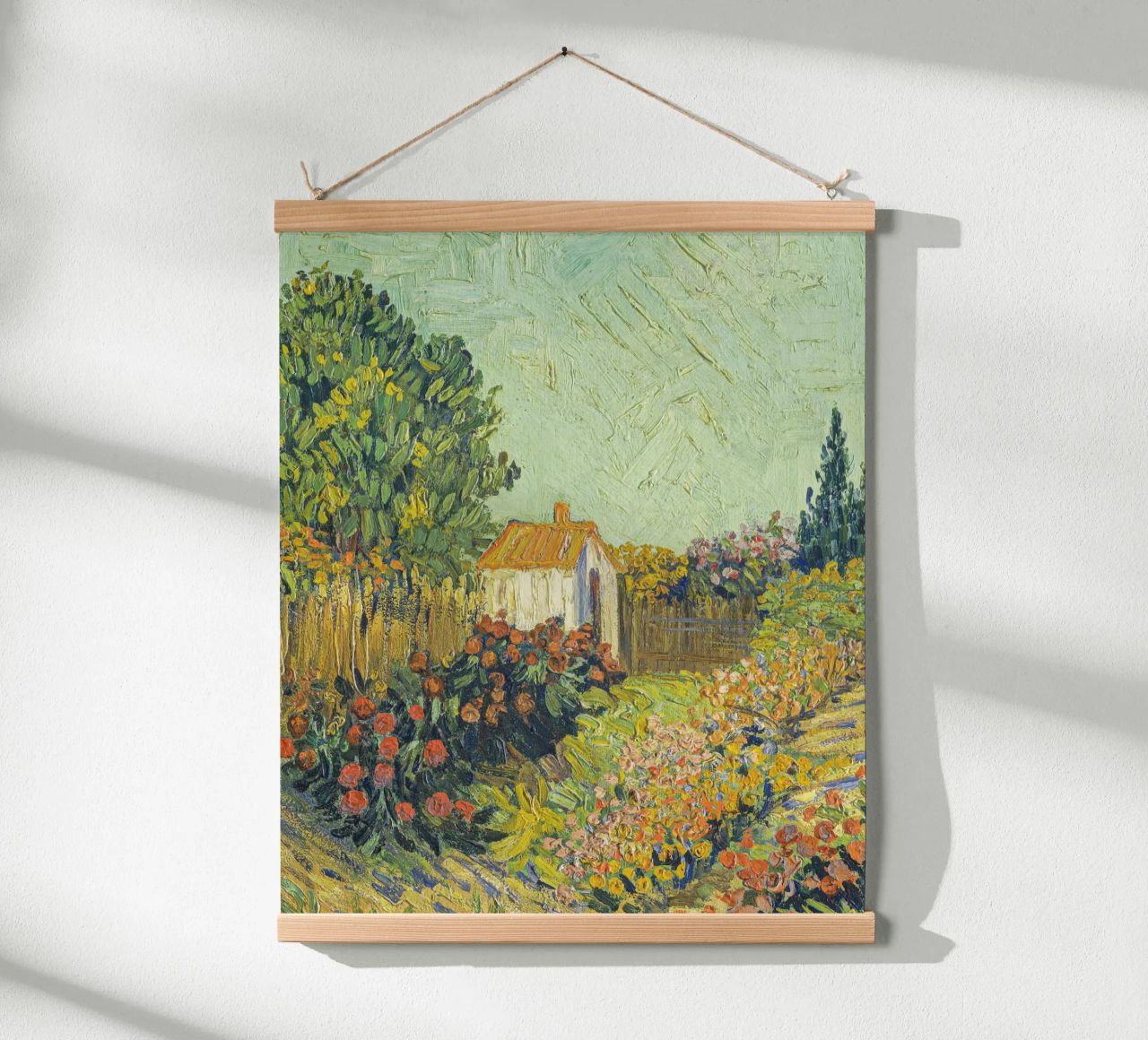 Paysage, imitateur de Vincent van Gogh poster de Carinaprint