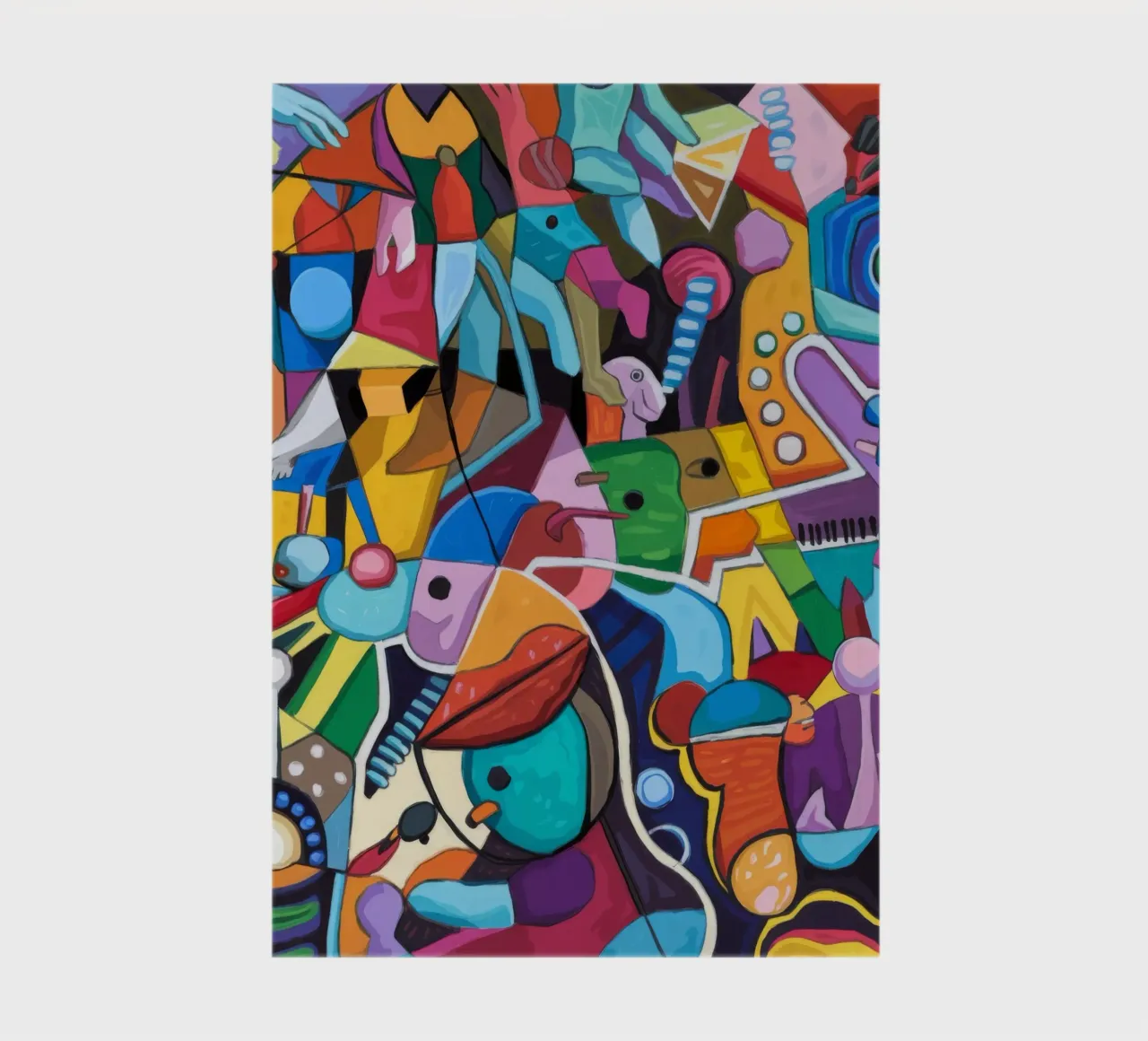 Lively Abstract Kaleidoscope notebook by Monarco Virtuoso