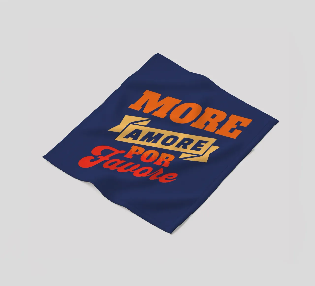 Altro Amore por Favore coperta in pile da Gunawan Rb