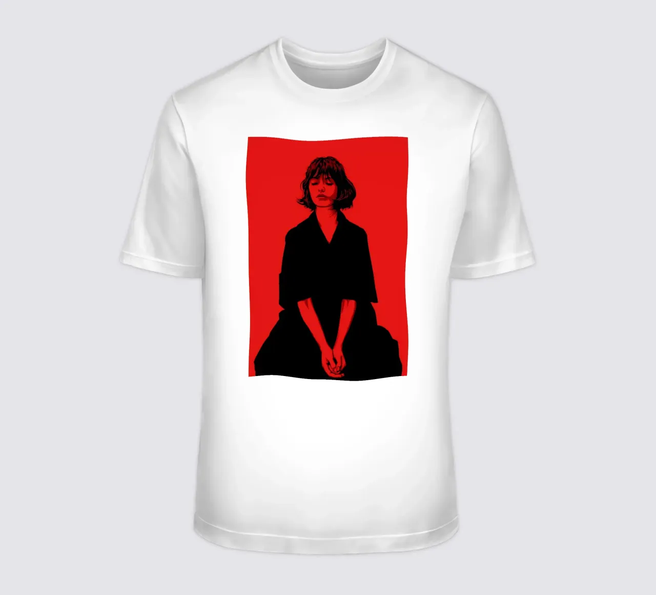 Calmly 01 t-shirt da Cranio Dsgn