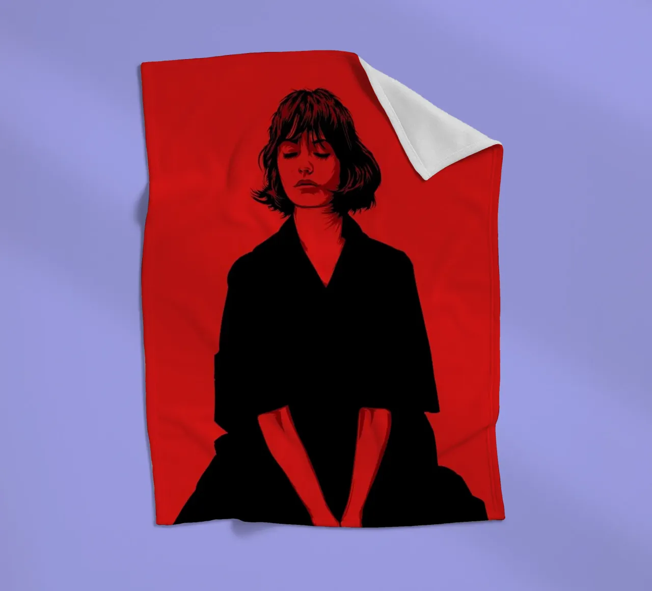 Calmly 01 coperta in pile da Cranio Dsgn