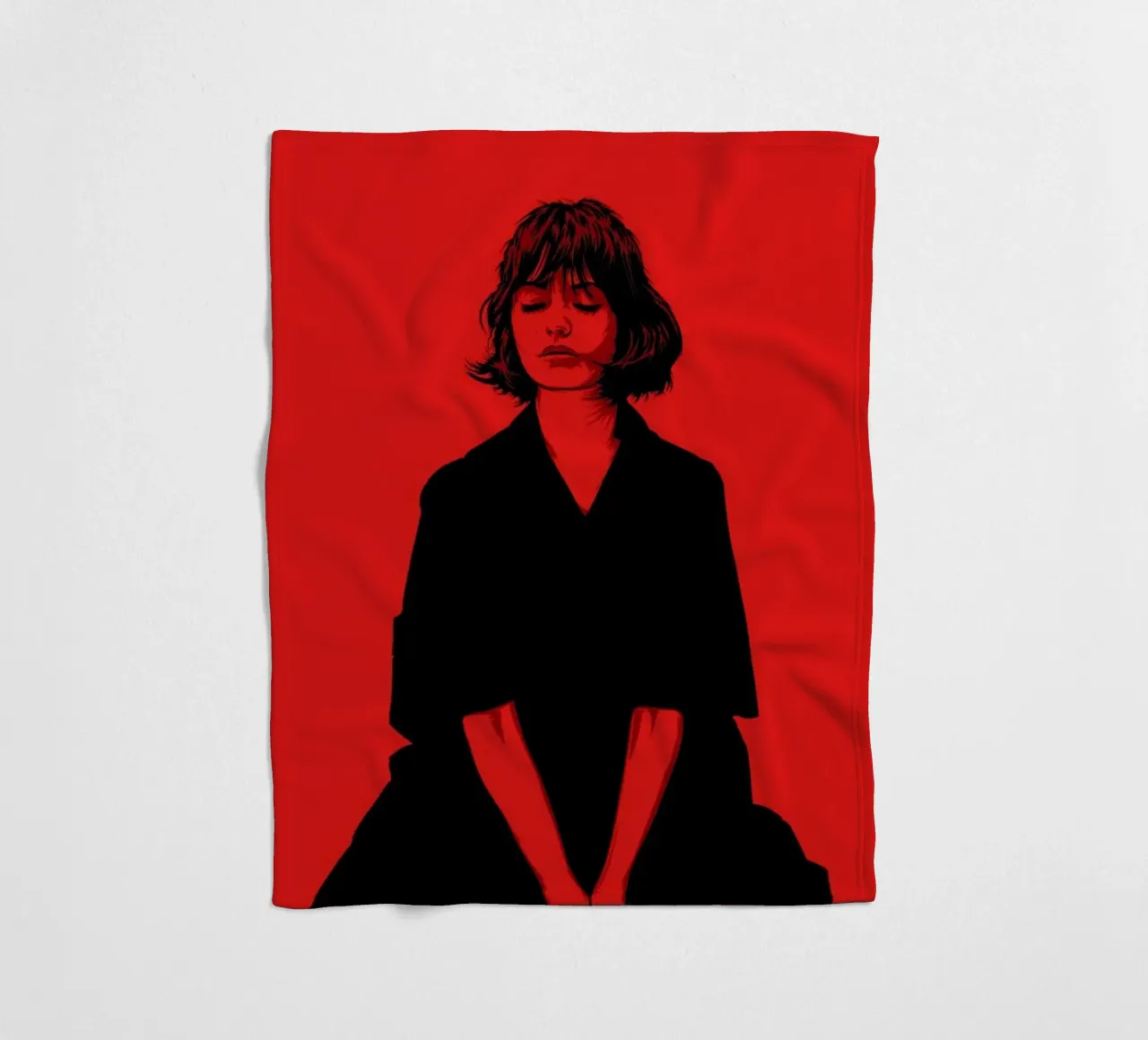 Calmly 01 coperta in pile da Cranio Dsgn