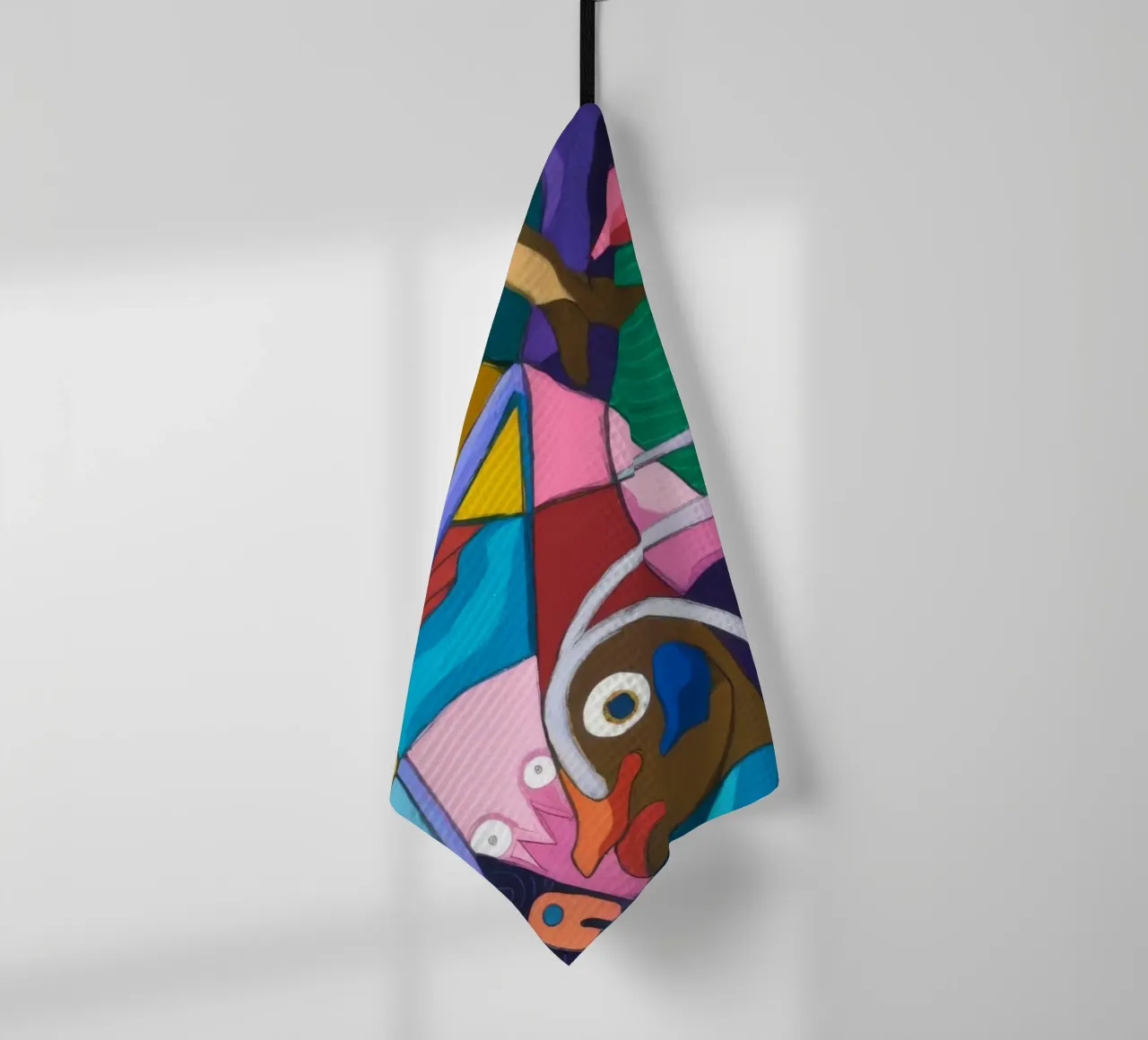 Symphonie à motifs colorés torchon de Monarco Virtuoso