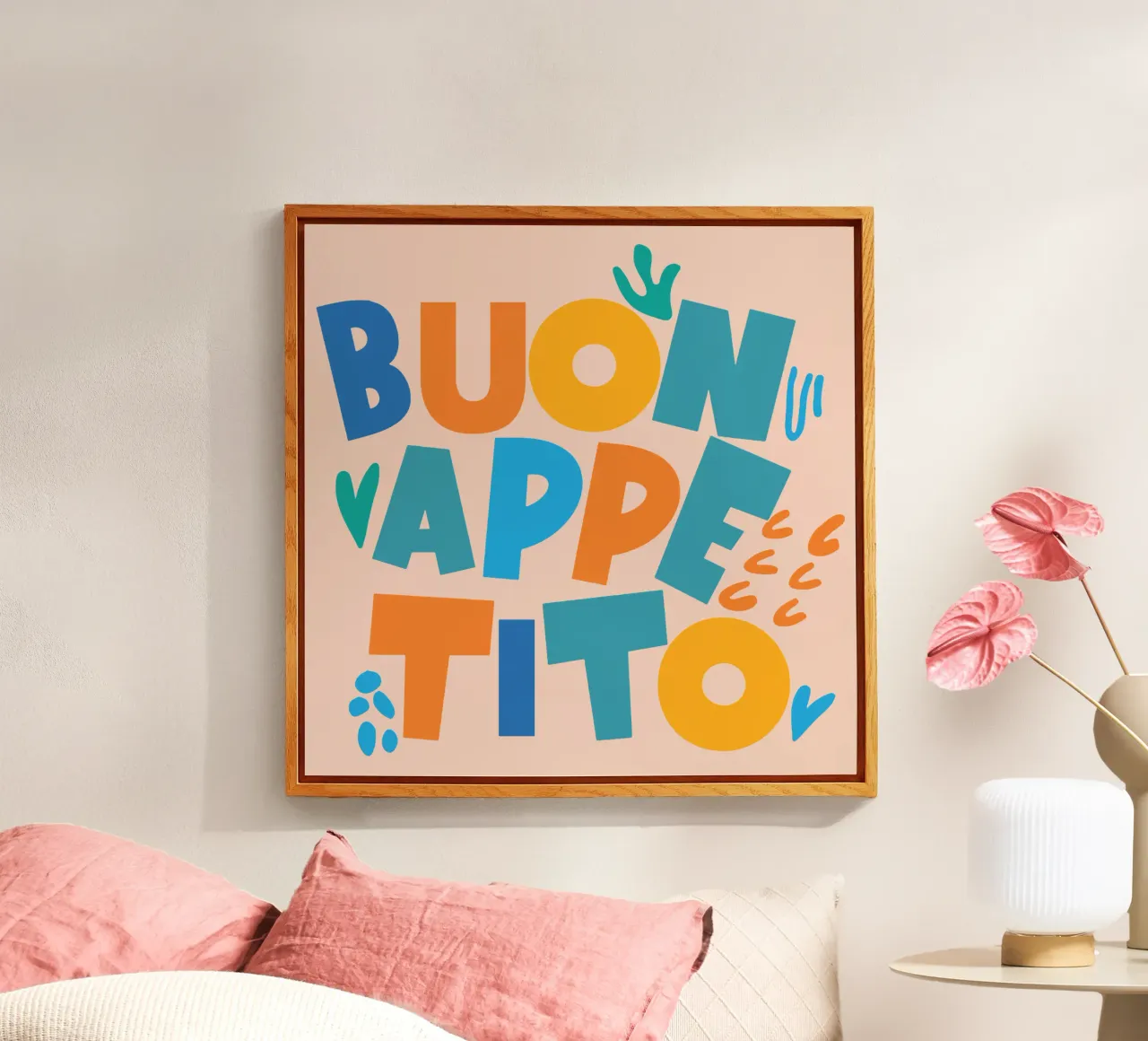 buon appetito plexiglass da Gunawan Rb