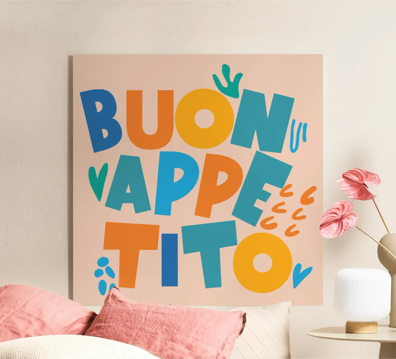 buon appetito plexiglass da Gunawan Rb