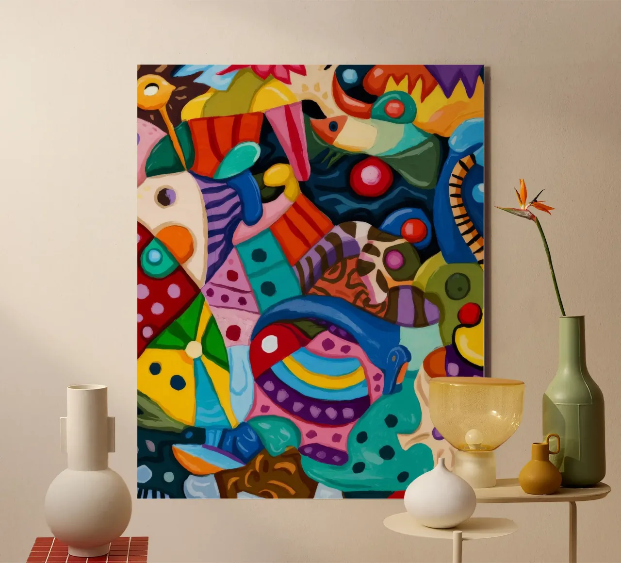 Energetic Abstract Wonderland forex plate by Monarco Virtuoso