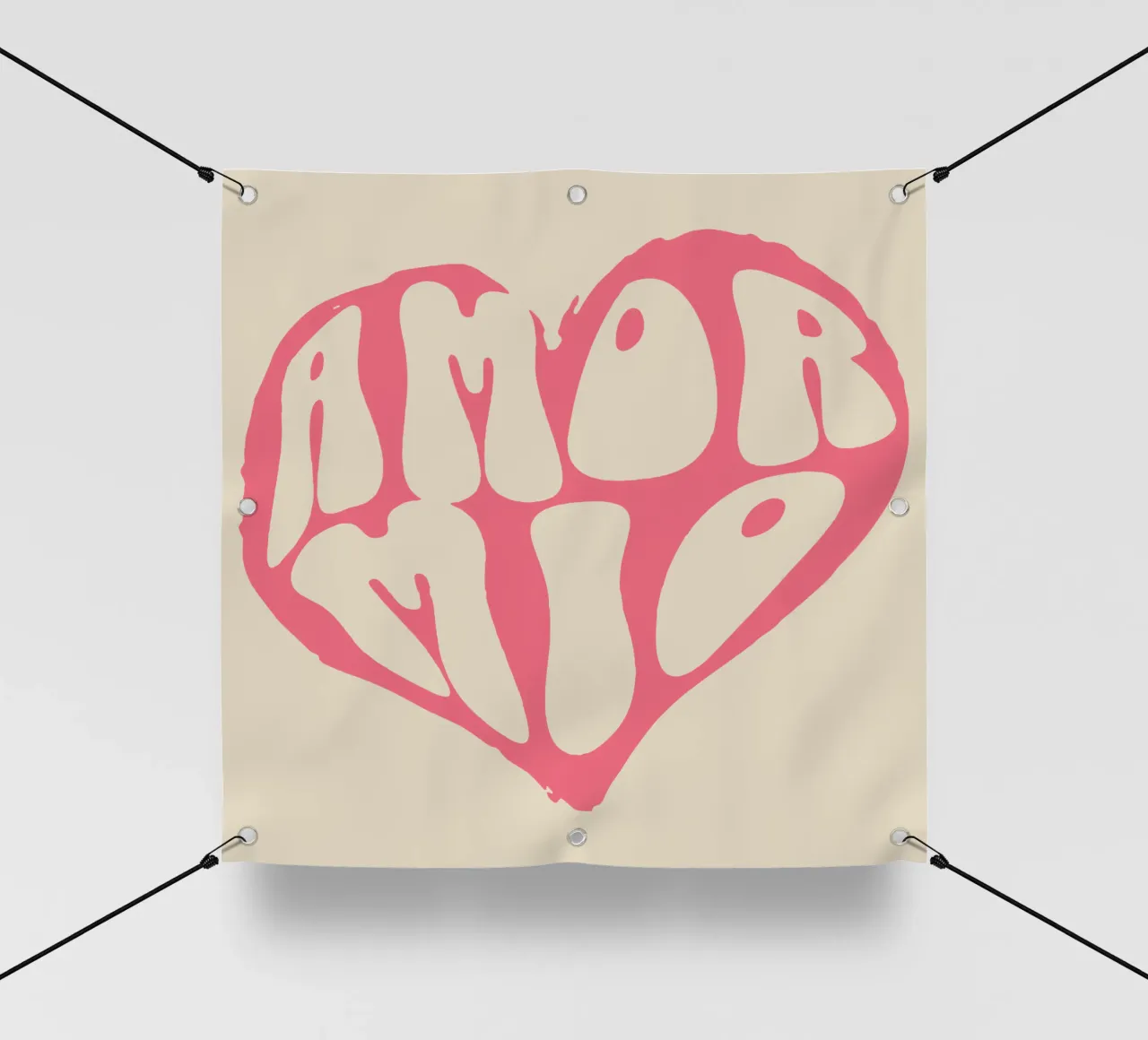 il mio amore telo in pvc da Gunawan Rb