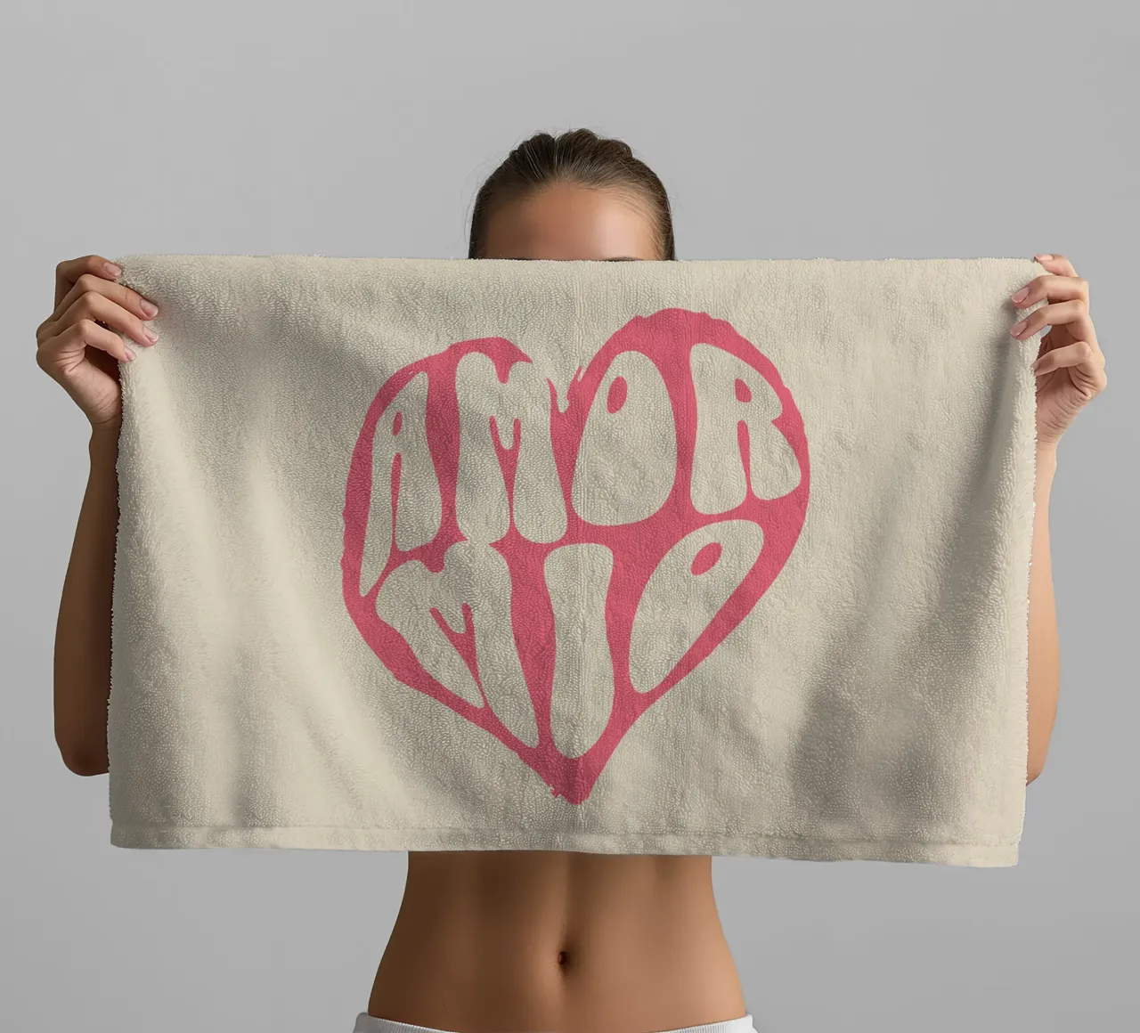 il mio amore asciugamano da bagno da Gunawan Rb