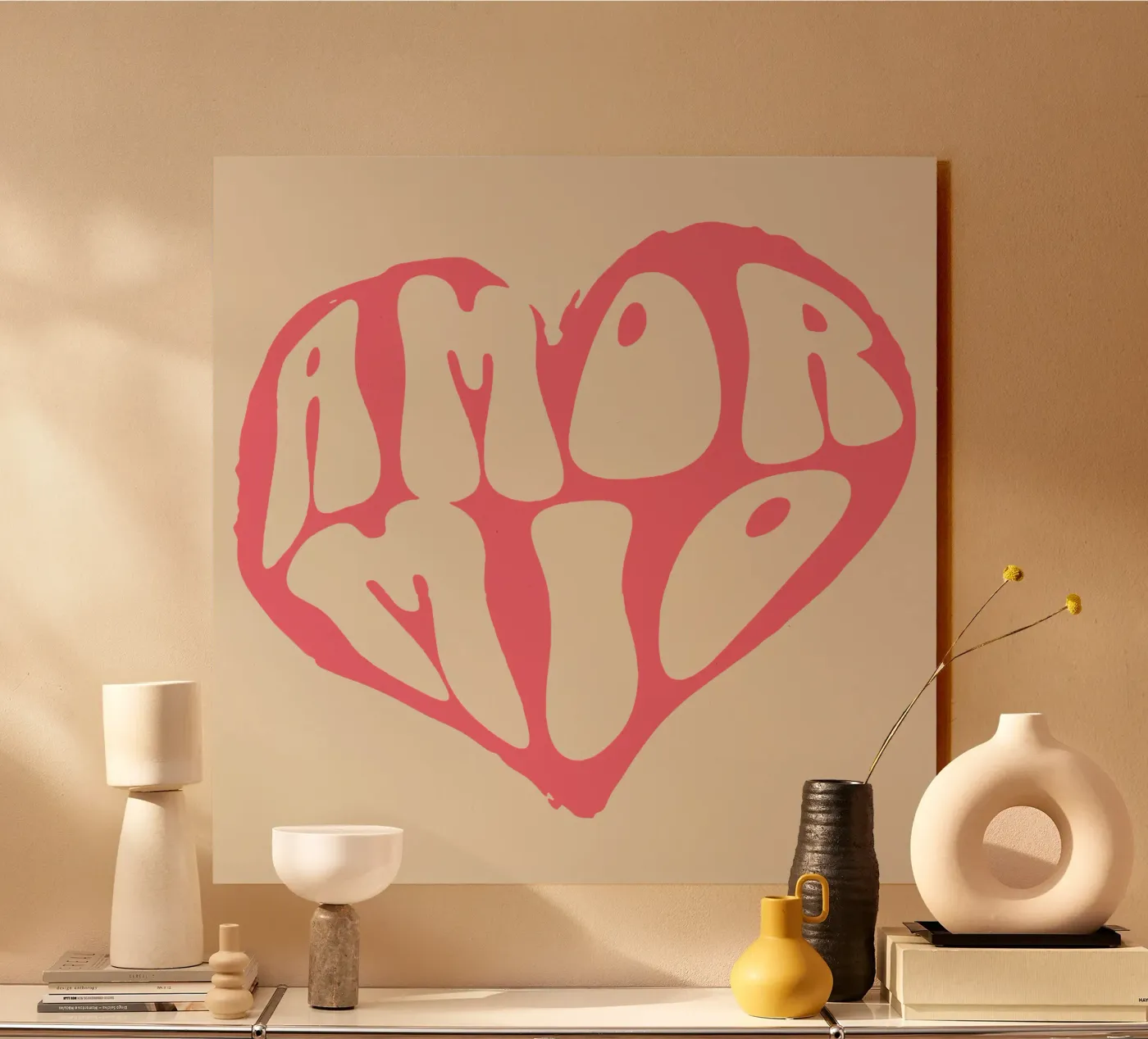 il mio amore plexiglass da Gunawan Rb
