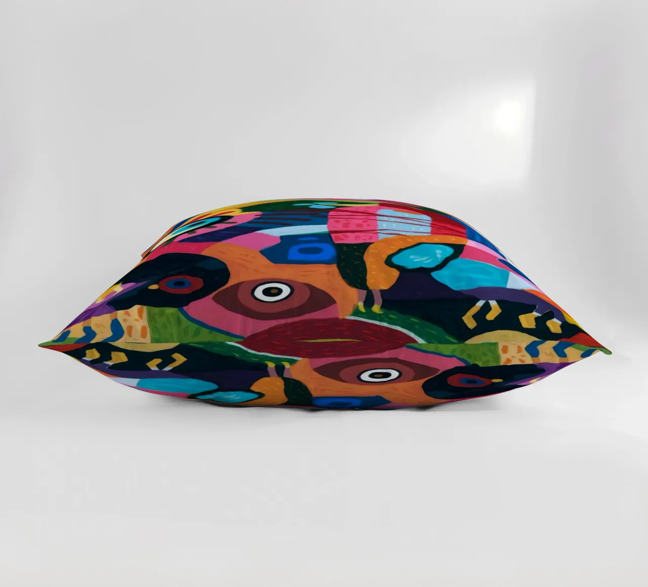 Levendige abstracte caleidoscoop kussen van Monarco Virtuoso