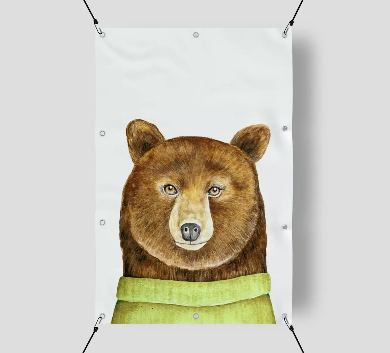 Paul The Bear telo in pvc da Little Flourishes