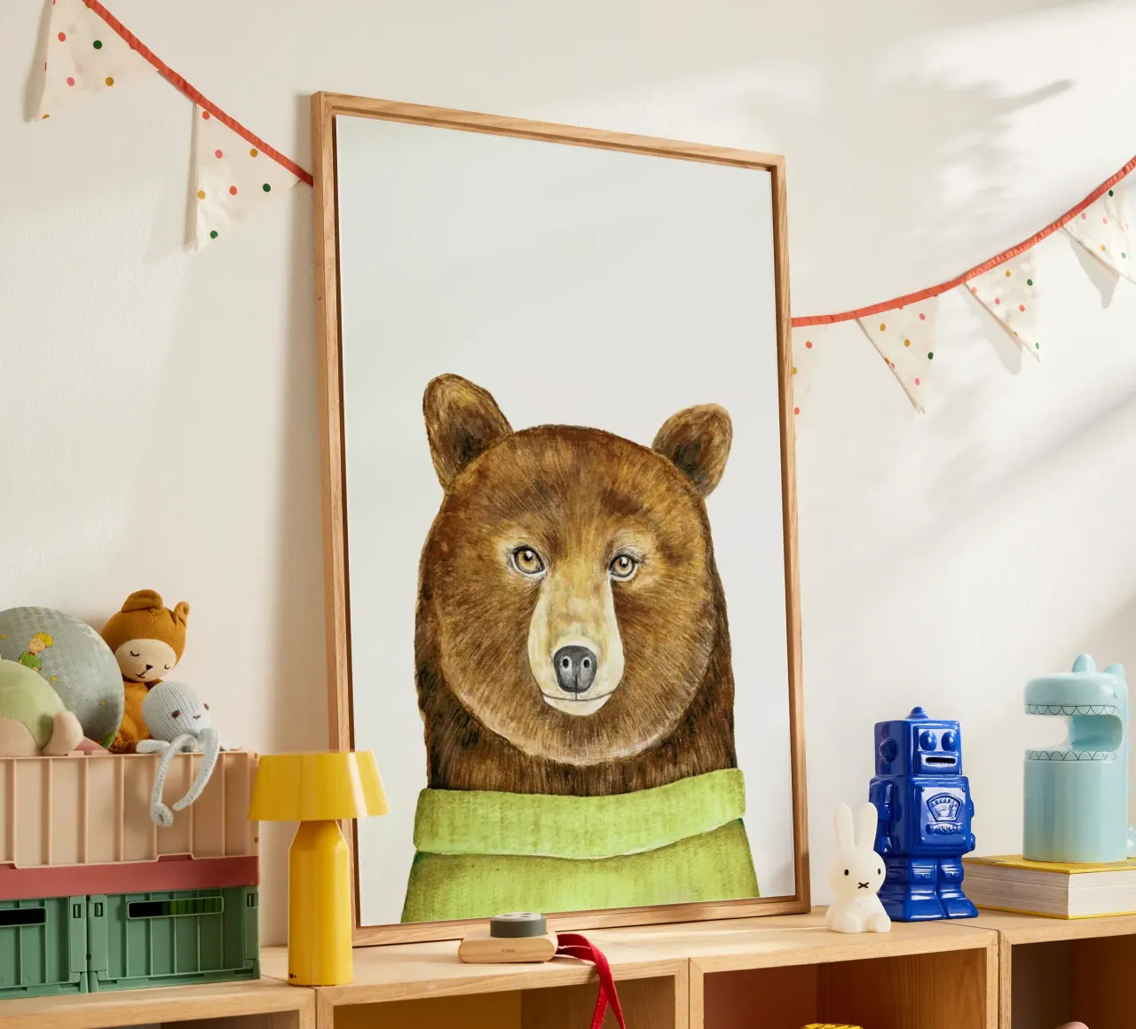 Paul The Bear plexiglass da Little Flourishes