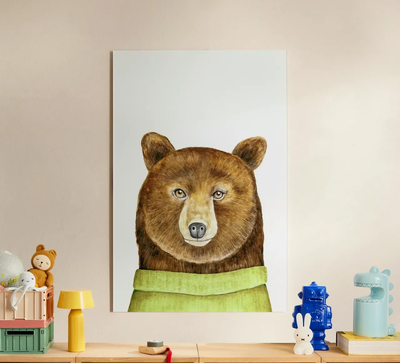 Paul The Bear plexiglass da Little Flourishes
