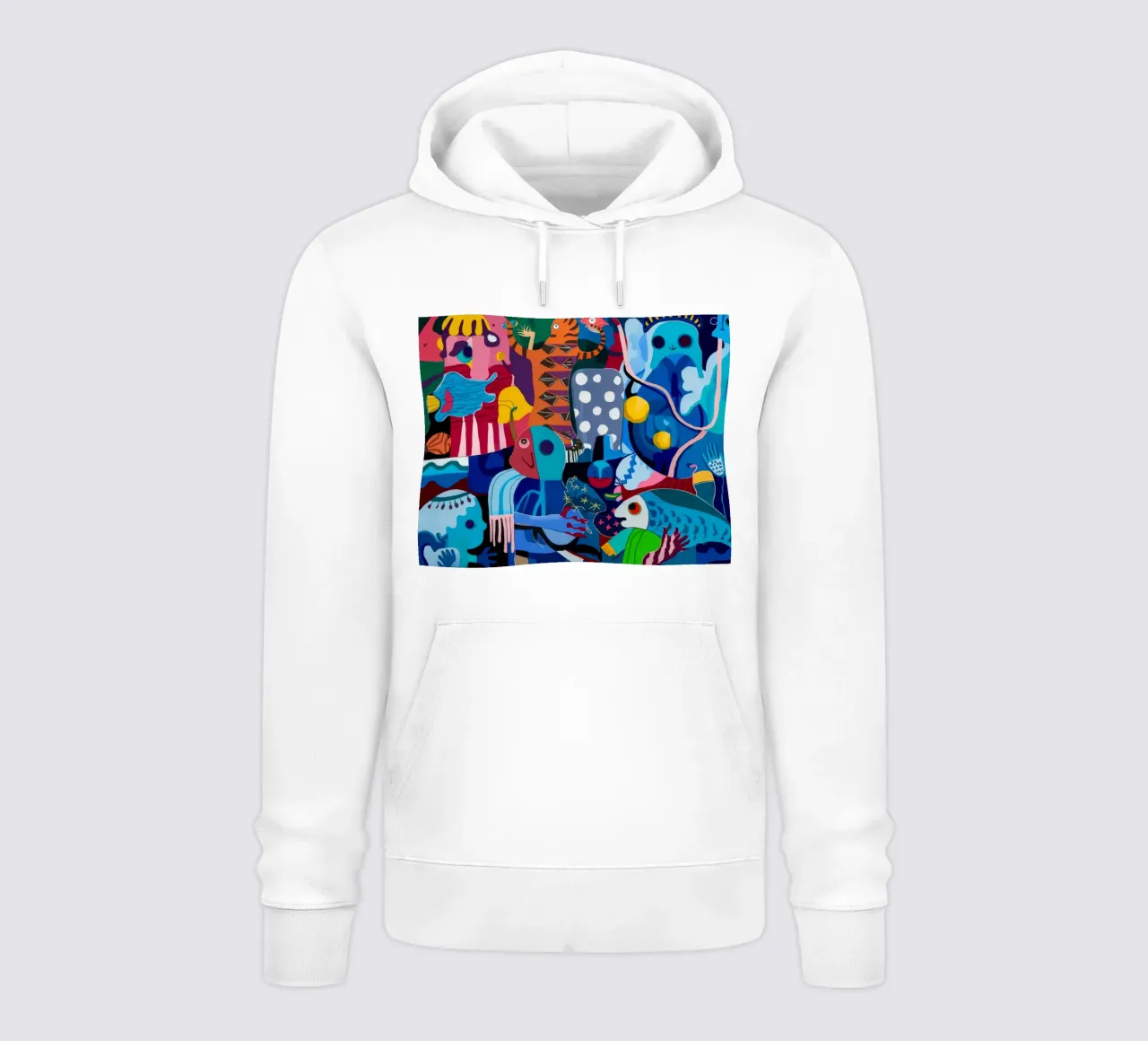 Dynamic Patterned Symphony hoodie by Monarco Virtuoso