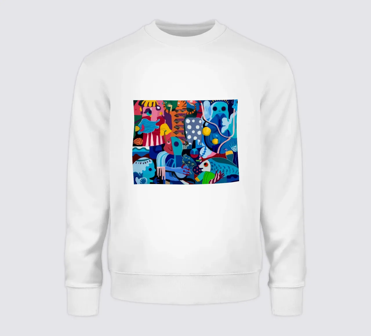 Dynamic Patterned Symphony sweatshirt by Monarco Virtuoso