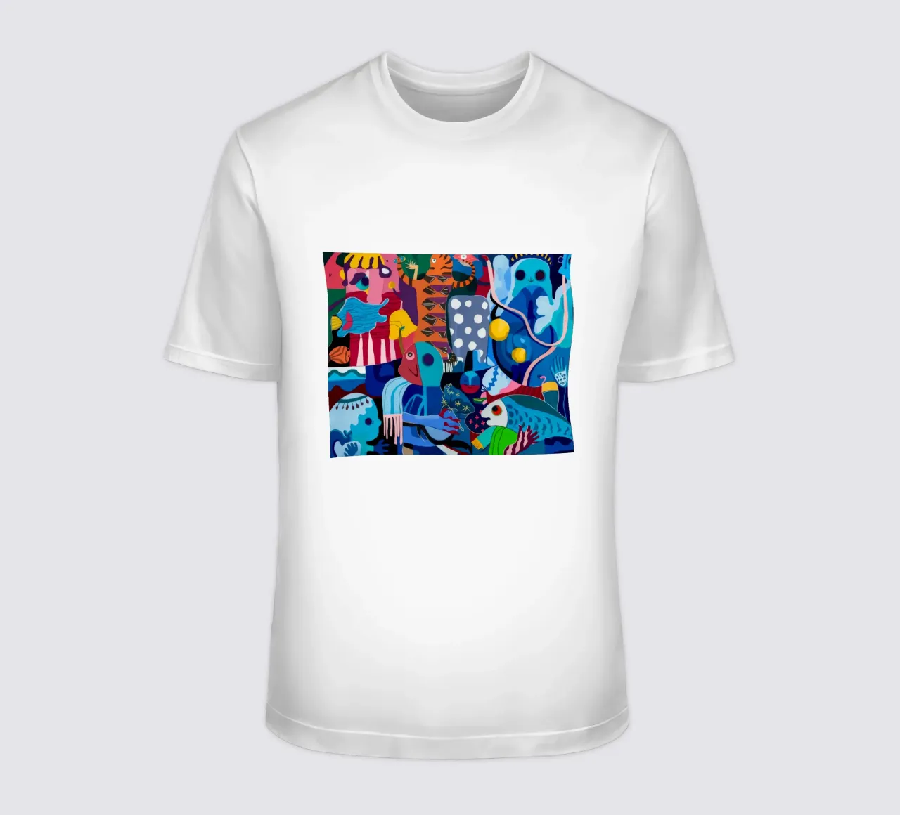 Sinfonia dinamica a motivi t-shirt da Monarco Virtuoso