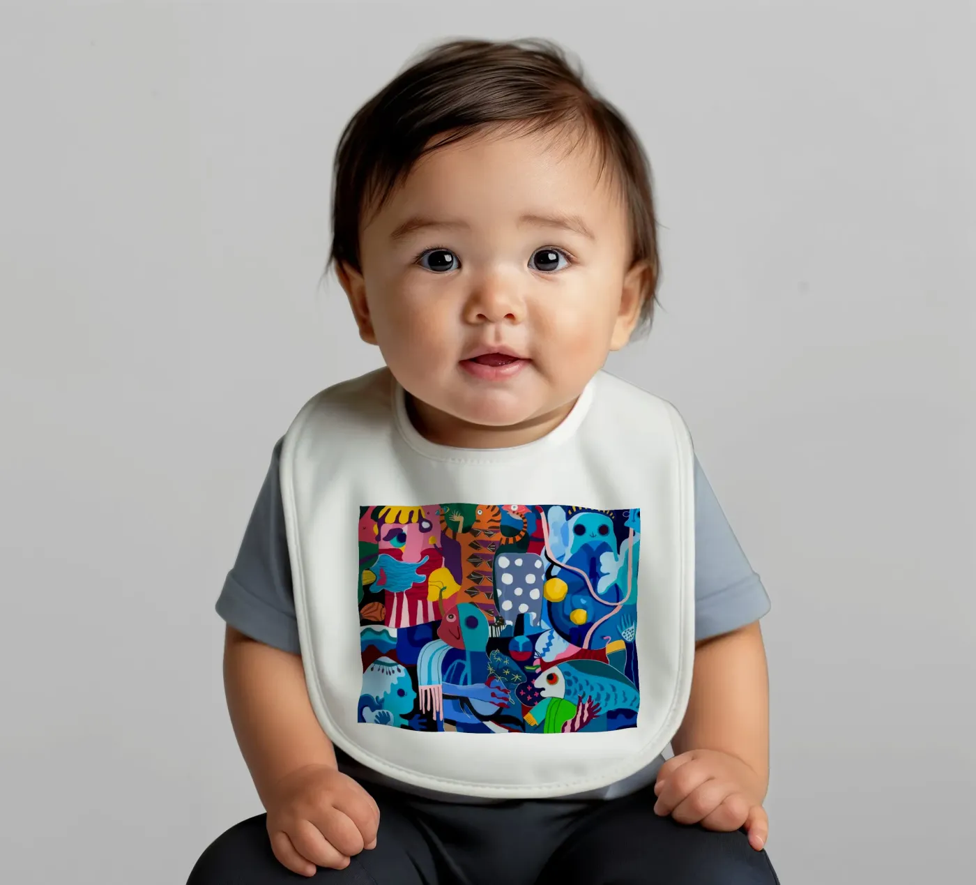 Dynamic Patterned Symphony Babylätzchen von Monarco Virtuoso