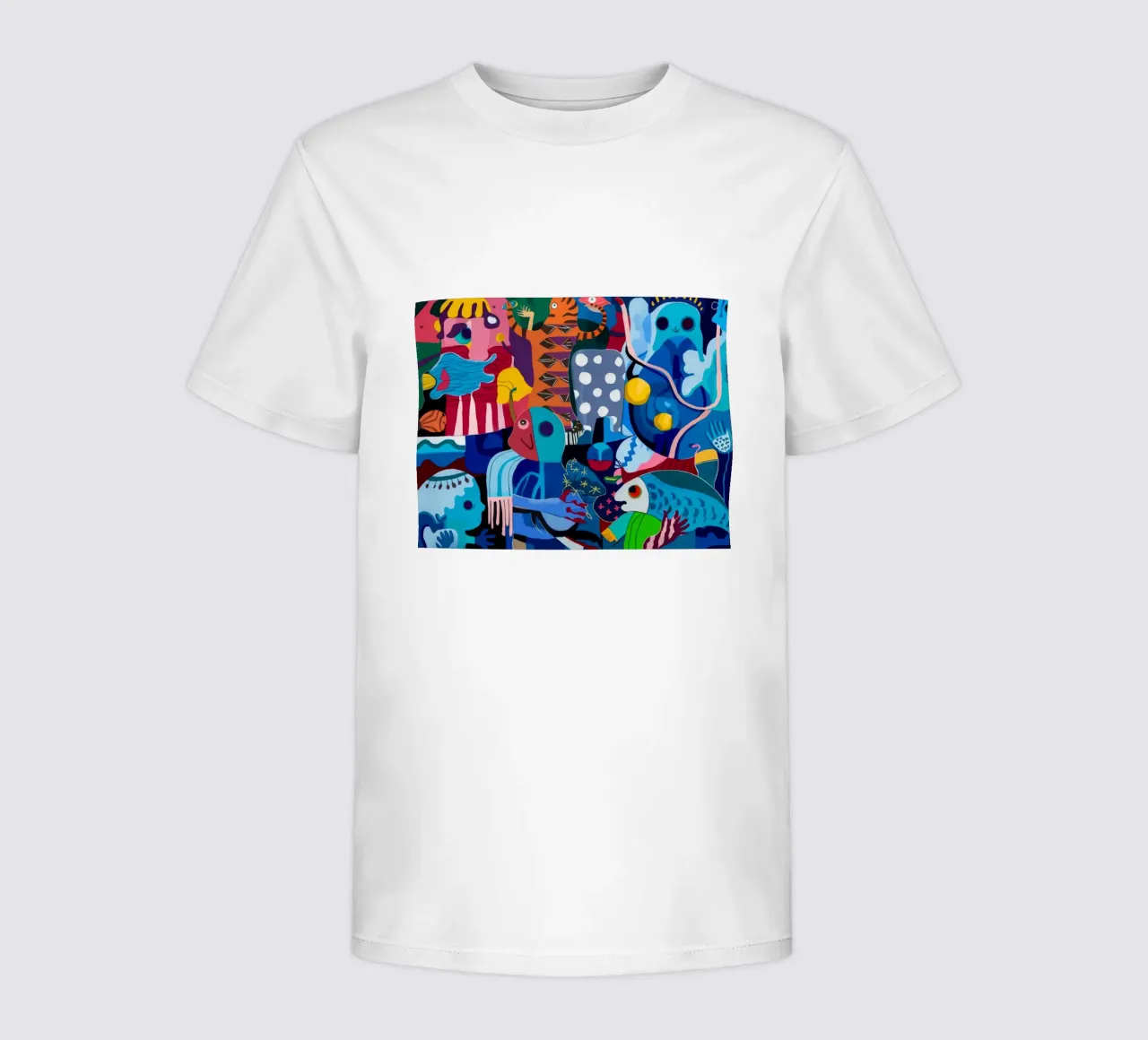 Dynamic Patterned Symphony kinder t-shirt van Monarco Virtuoso
