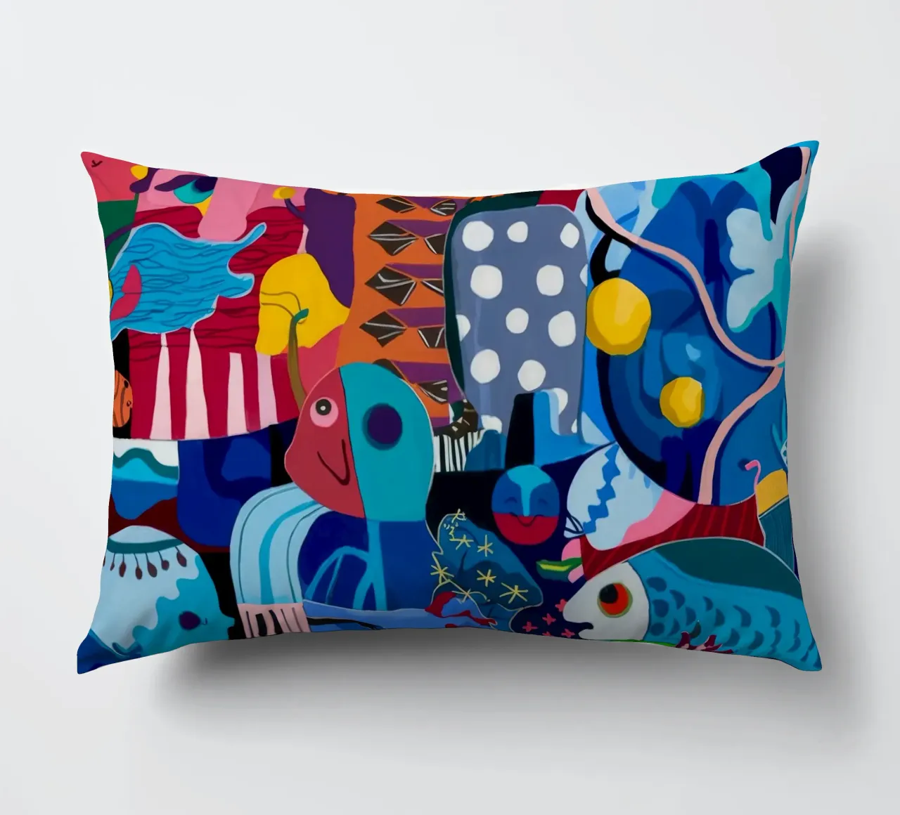Dynamic Patterned Symphony decorative cushion by Monarco Virtuoso