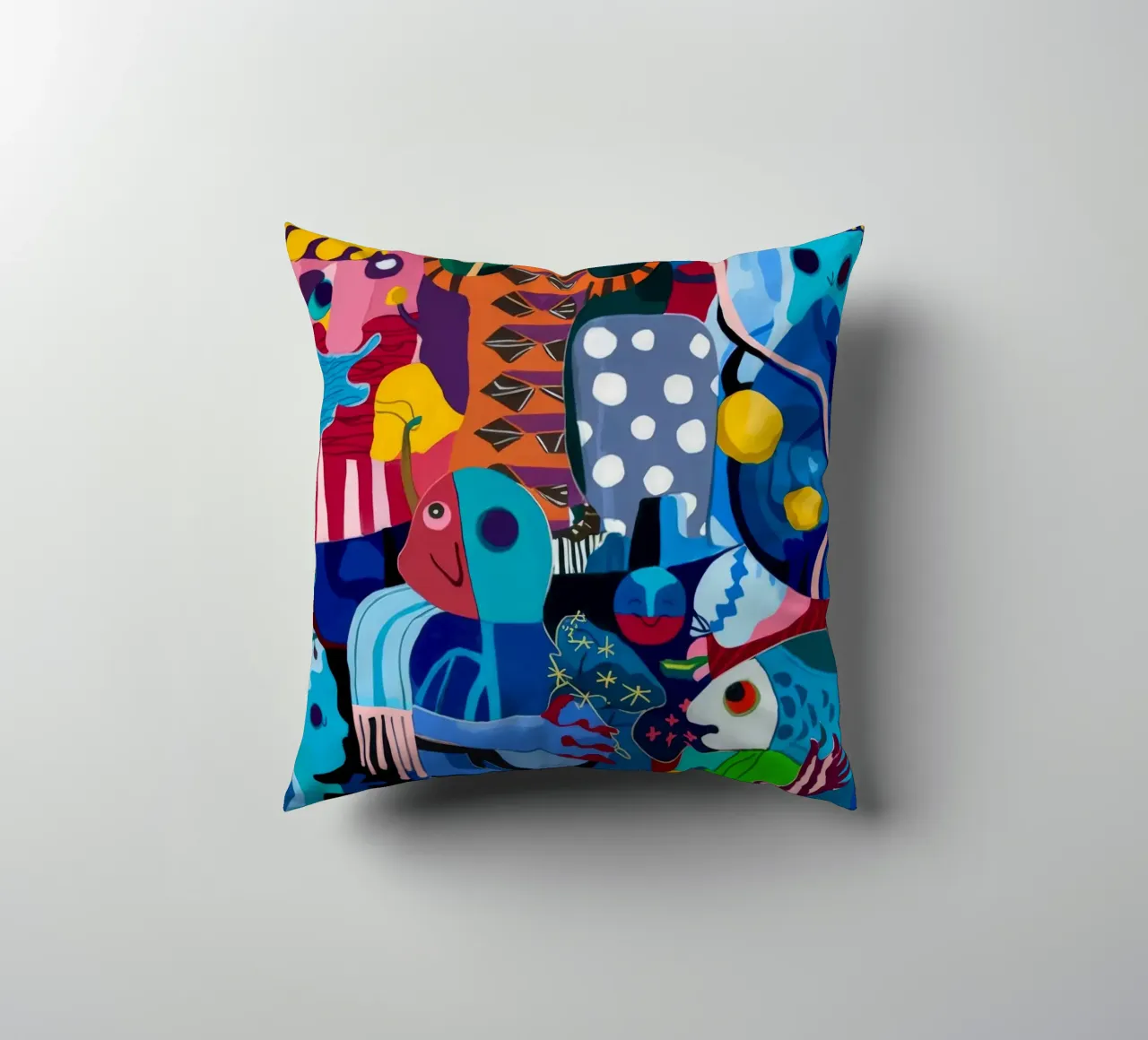 Dynamic Patterned Symphony decorative cushion by Monarco Virtuoso