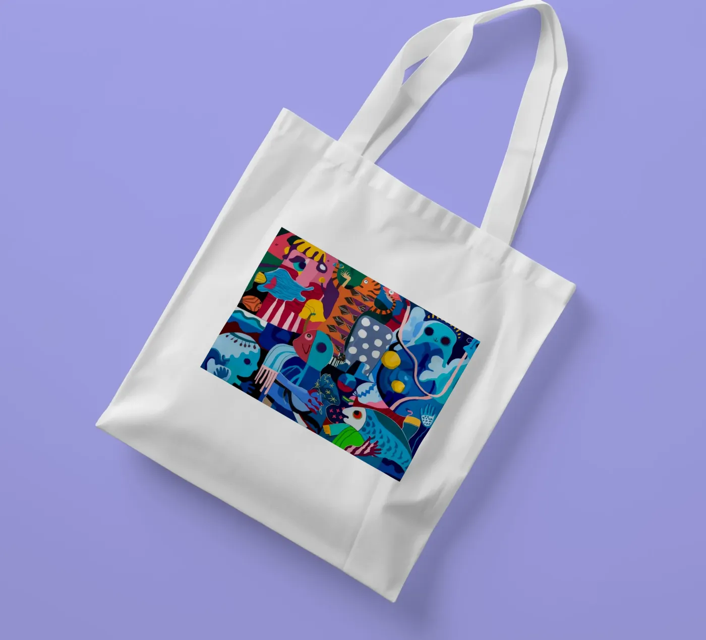 Dynamic Patterned Symphony tote bag by Monarco Virtuoso