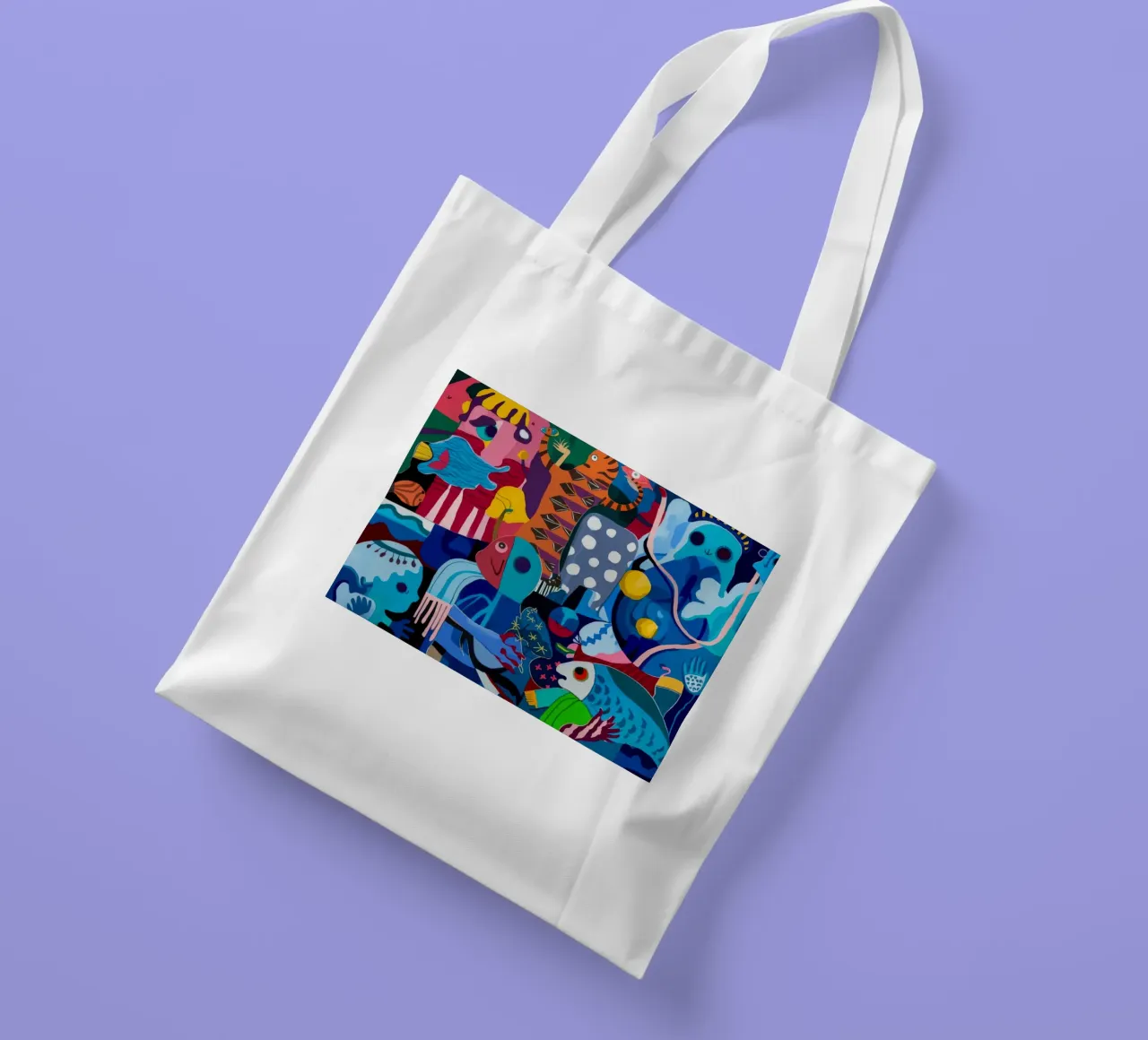 Dynamic Patterned Symphony tote bag by Monarco Virtuoso