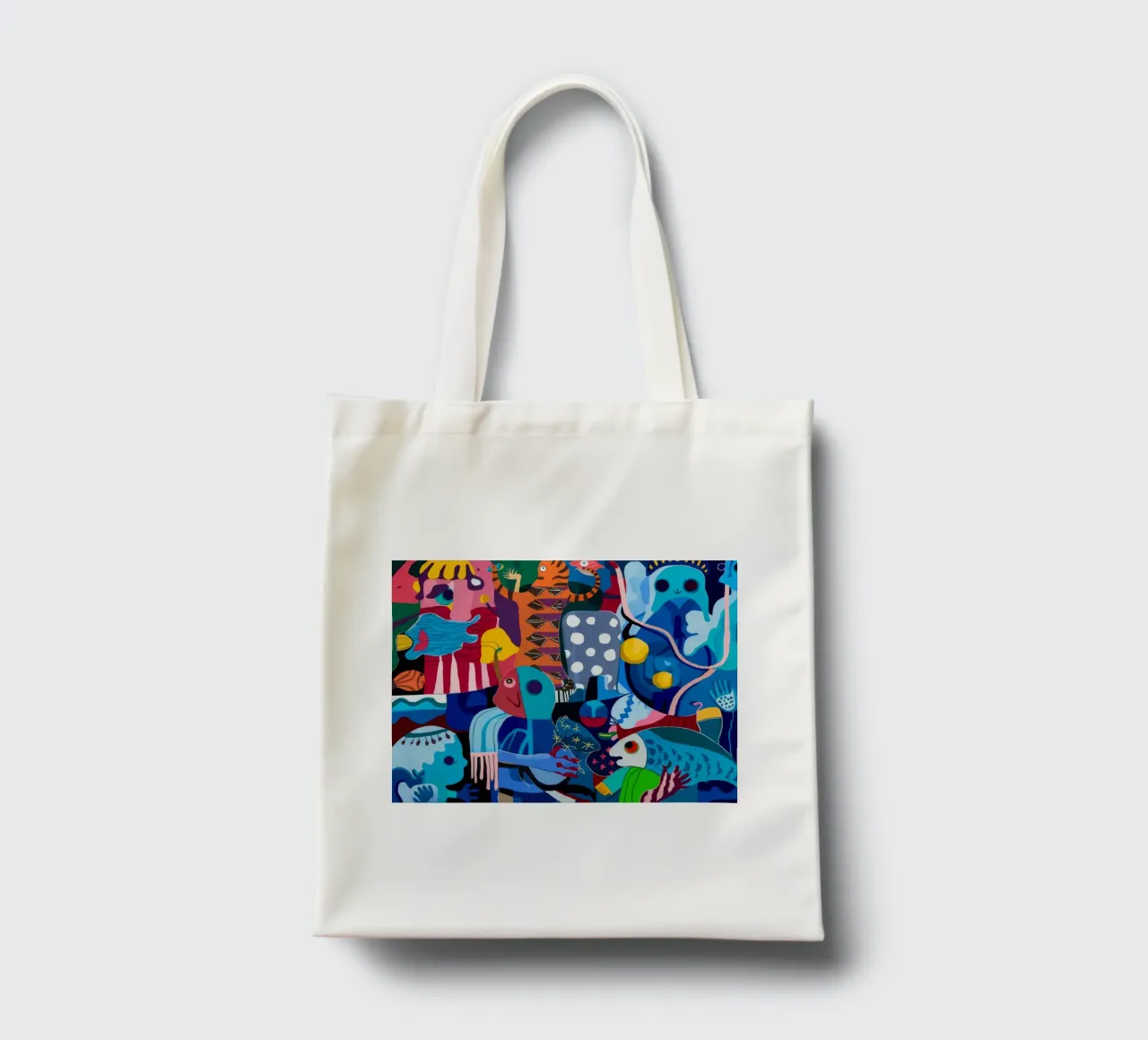 Dynamic Patterned Symphony tote bag by Monarco Virtuoso