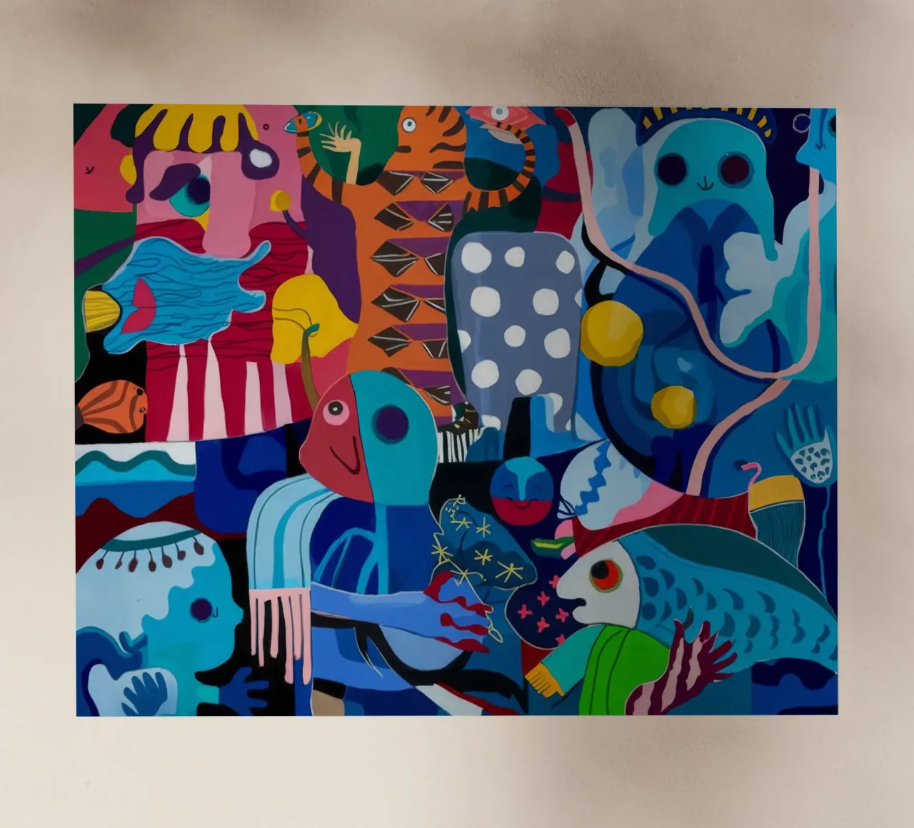 Dynamic Patterned Symphony backlit film by Monarco Virtuoso