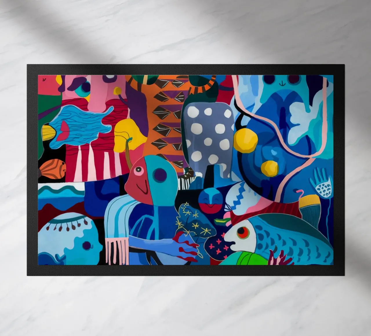 Dynamic Patterned Symphony doormat by Monarco Virtuoso