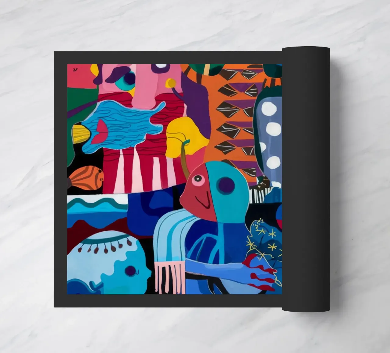 Dynamic Patterned Symphony doormat by Monarco Virtuoso