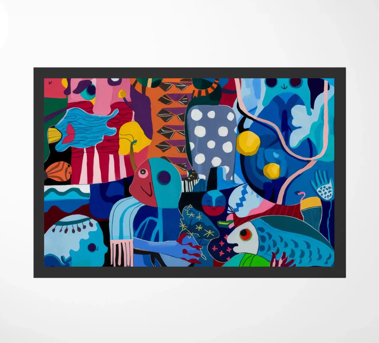 Dynamic Patterned Symphony doormat by Monarco Virtuoso