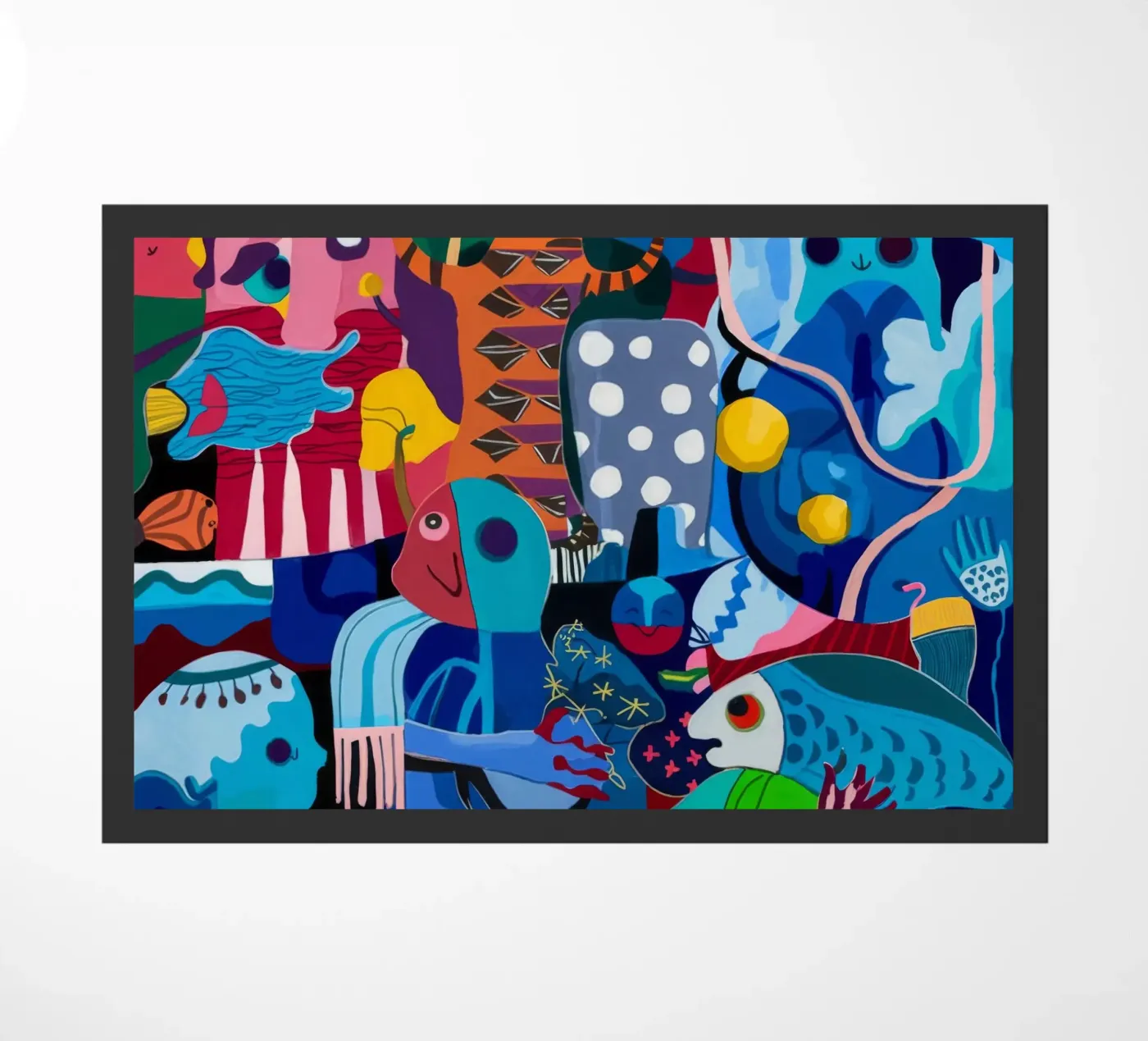 Dynamic Patterned Symphony Fußmatte von Monarco Virtuoso