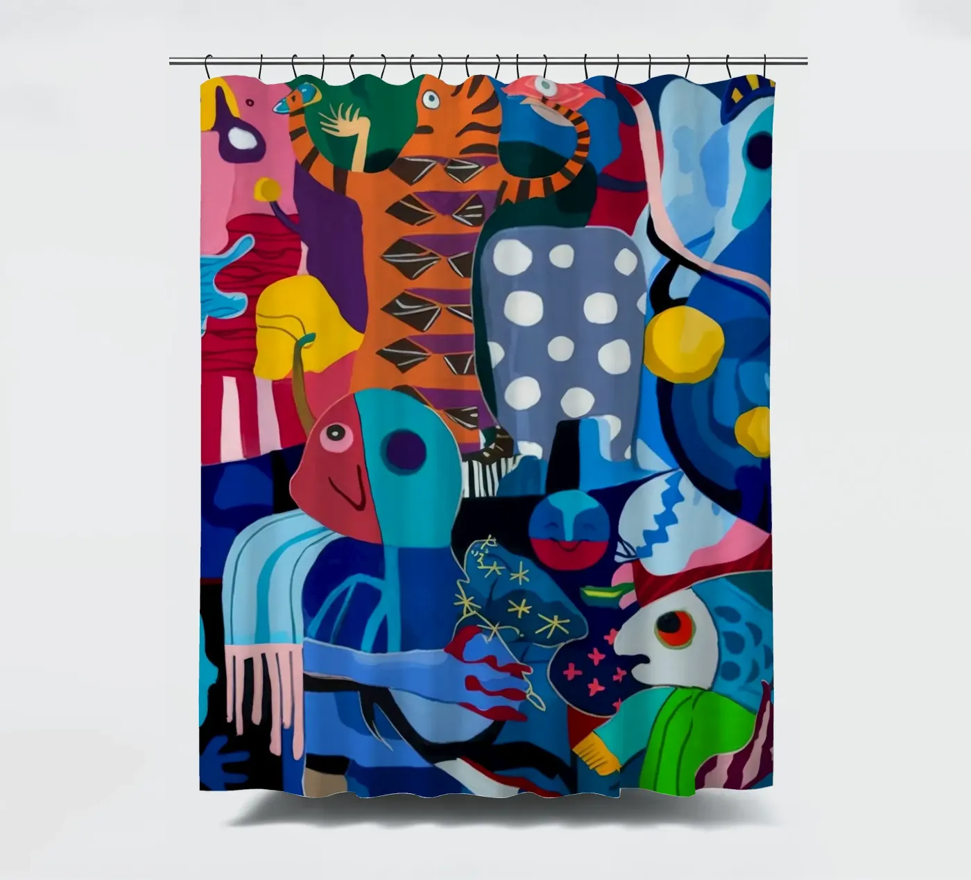 Symphonie à motifs dynamiques rideau de douche de Monarco Virtuoso