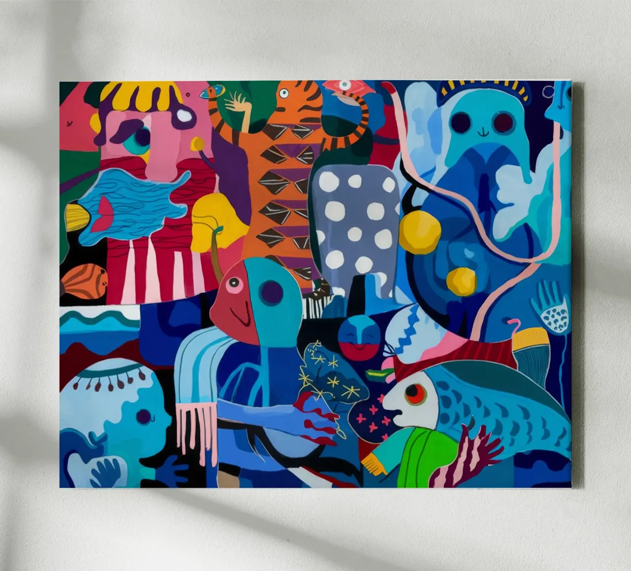 Dynamic Patterned Symphony canvas by Monarco Virtuoso