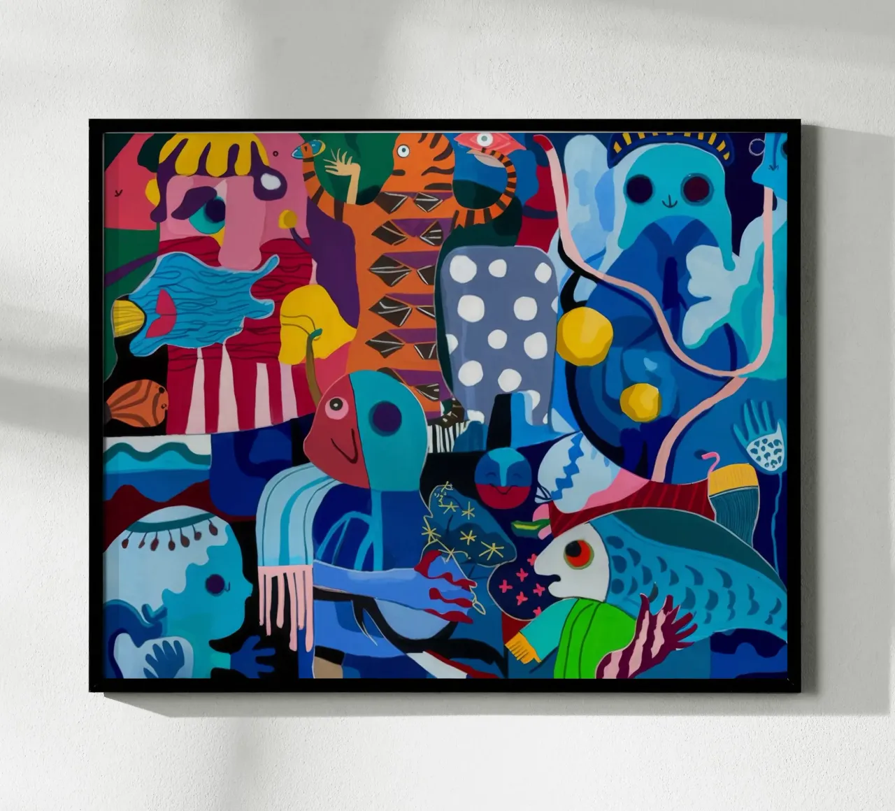 Dynamic Patterned Symphony poster by Monarco Virtuoso