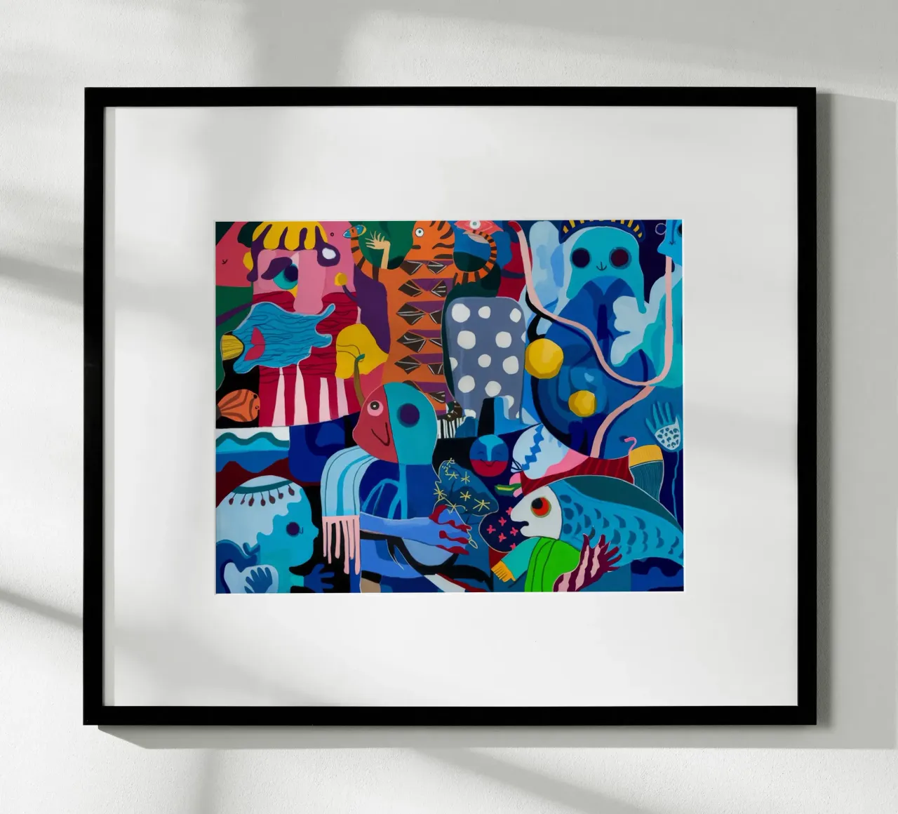 Dynamic Patterned Symphony poster by Monarco Virtuoso