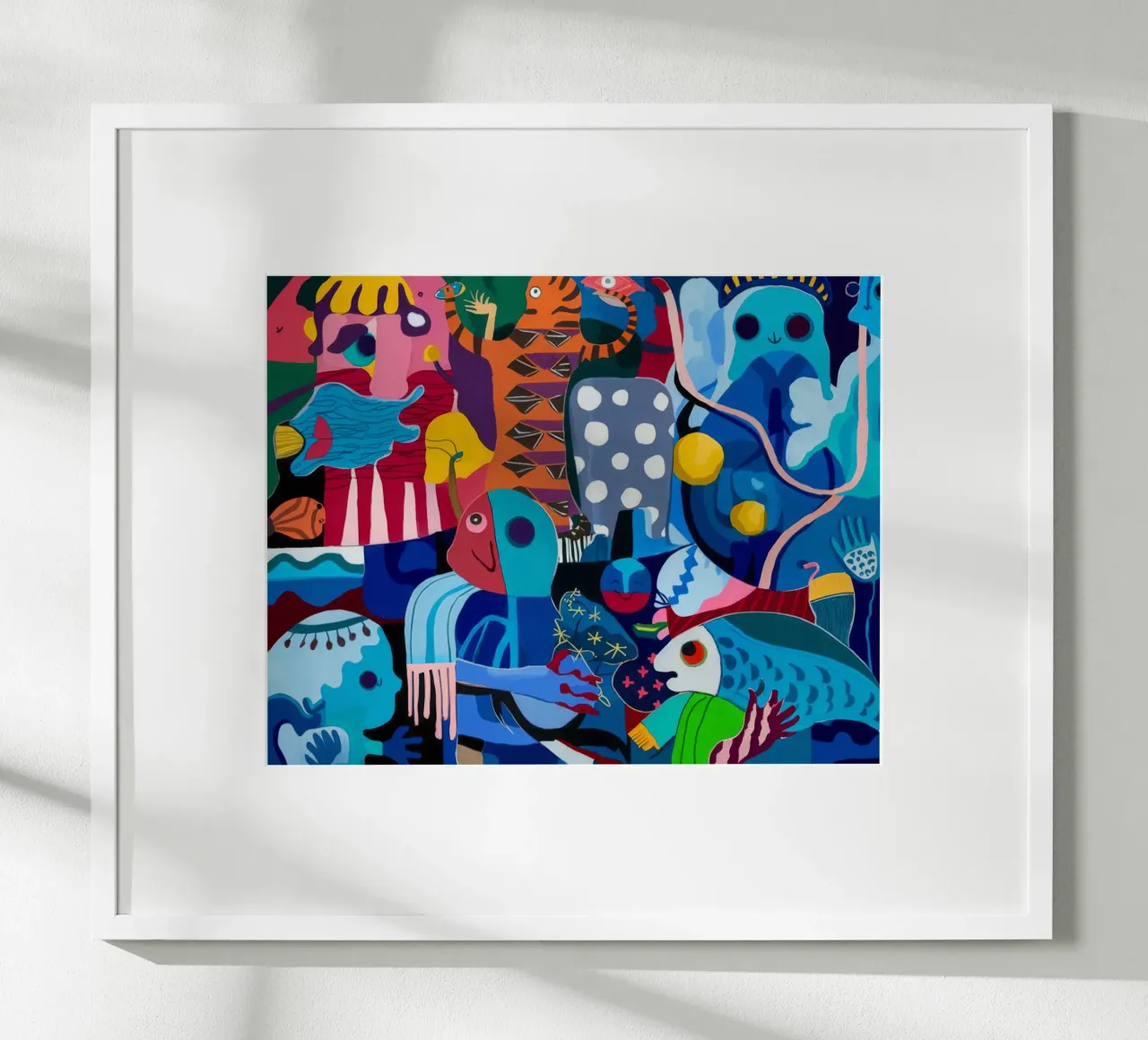 Dynamic Patterned Symphony poster by Monarco Virtuoso