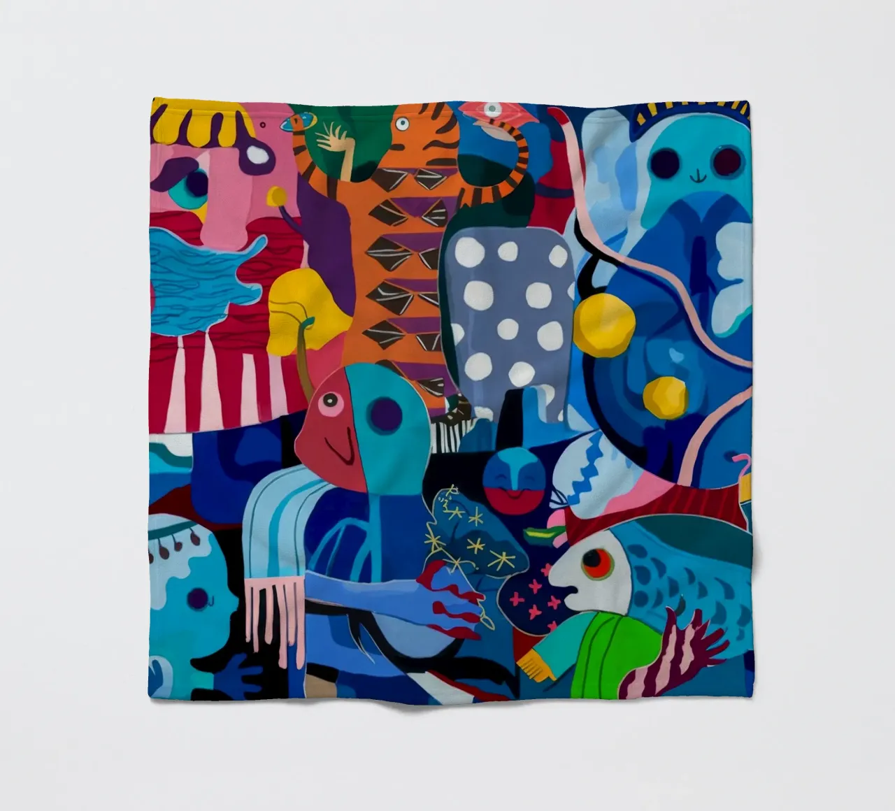 Dynamic Patterned Symphony fleecedeken van Monarco Virtuoso