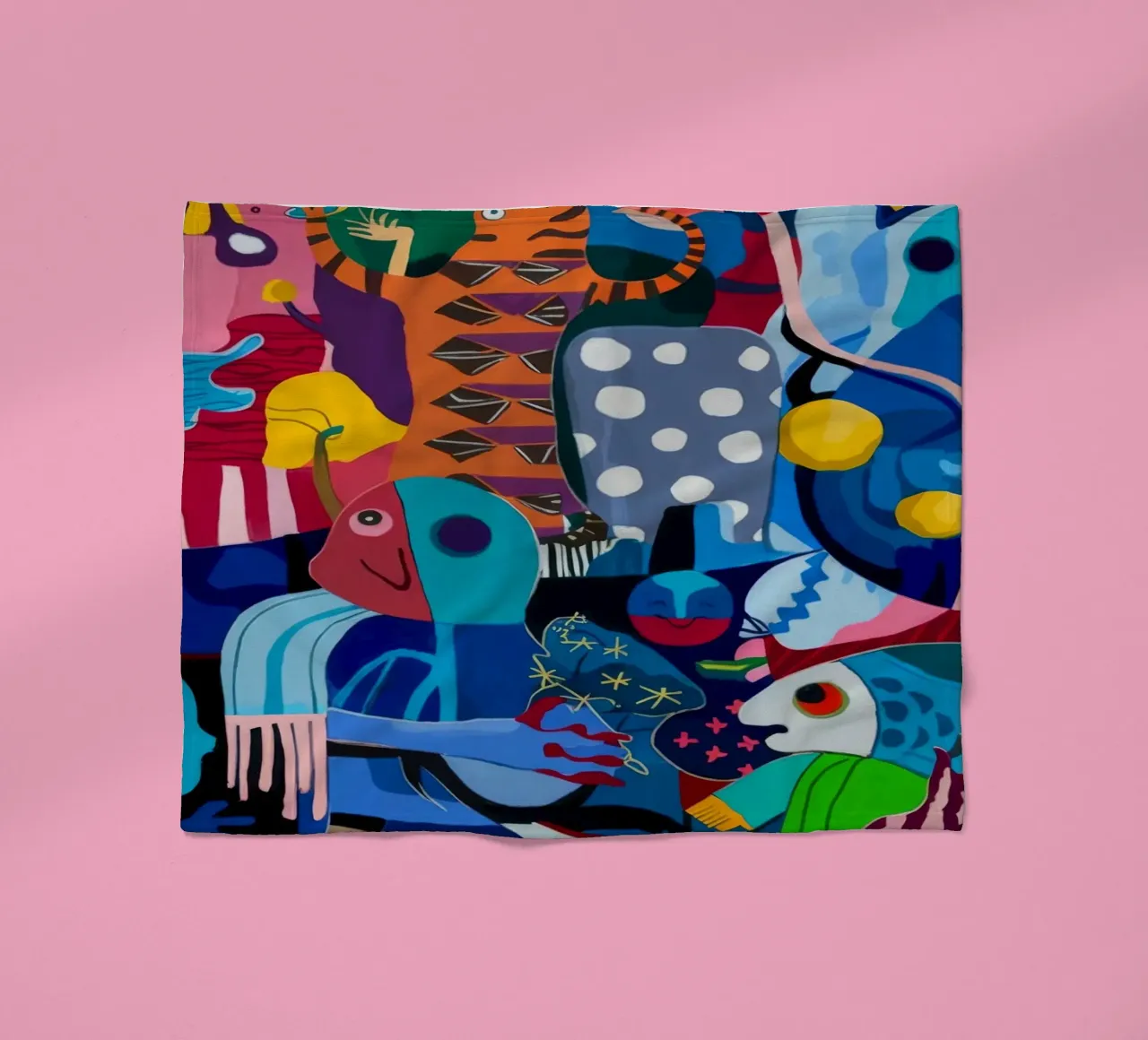 Dynamic Patterned Symphony fleecedeken van Monarco Virtuoso