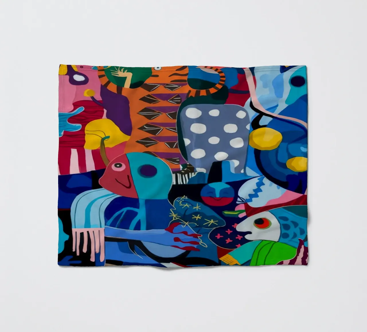 Dynamic Patterned Symphony fleecedeken van Monarco Virtuoso