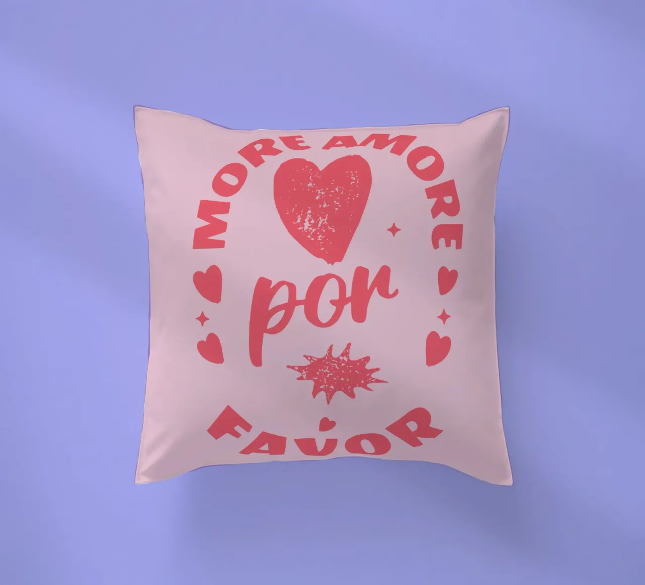 più amore per favore cuscino da Gunawan Rb