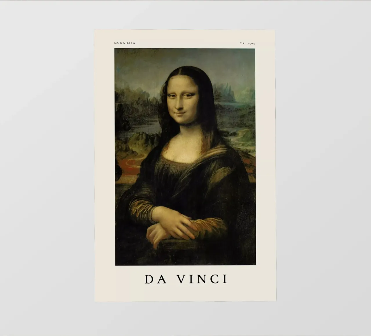 da Vinci - Mona Lisa pellicola backlit da ARTOTHEK