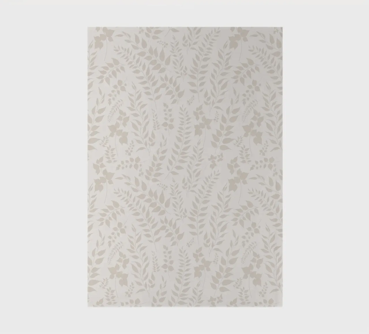 Greenery Botanical Print Taupe Leaves notebook by SilverPegasus