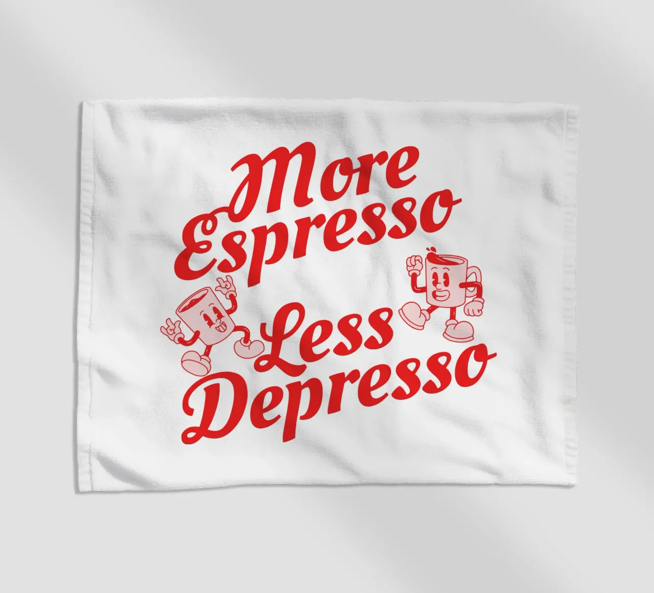 More espresso Less depresso telo mare da Gunawan Rb