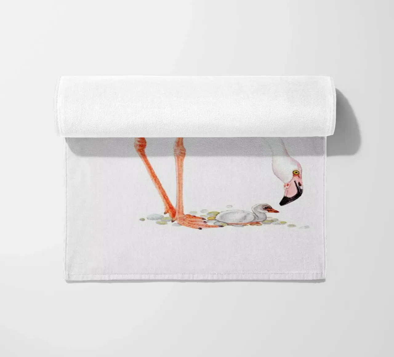 Flamingo with Chick telo mare da Flora & Fauna