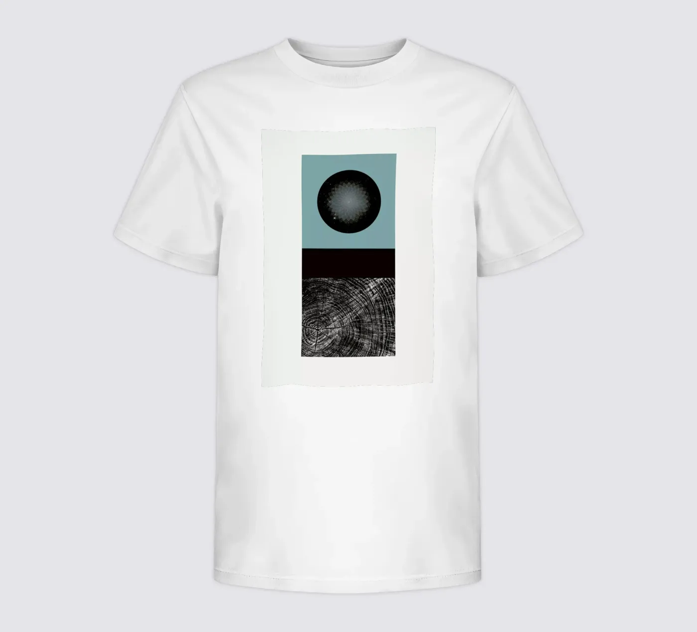Texture Landscape 5 t-shirt bambini da Chris Wharton