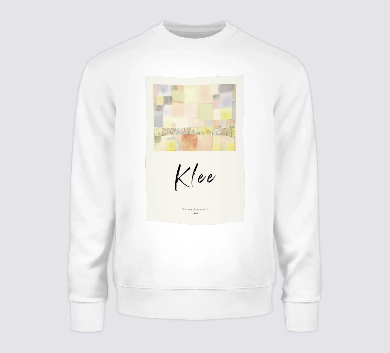 Klee - New Part of the Town M felpa da ARTOTHEK