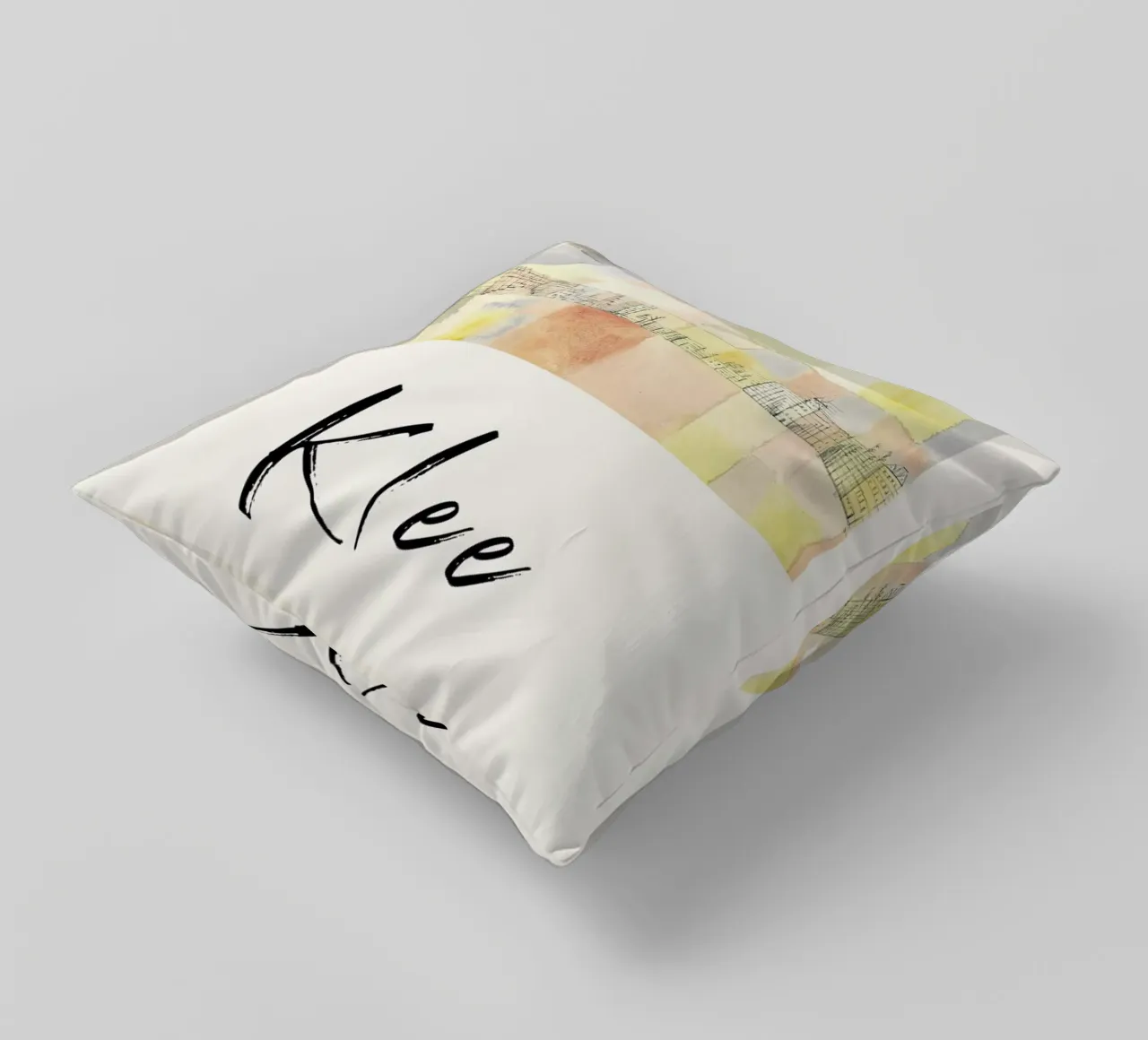 Klee - New Part of the Town M cuscino da ARTOTHEK