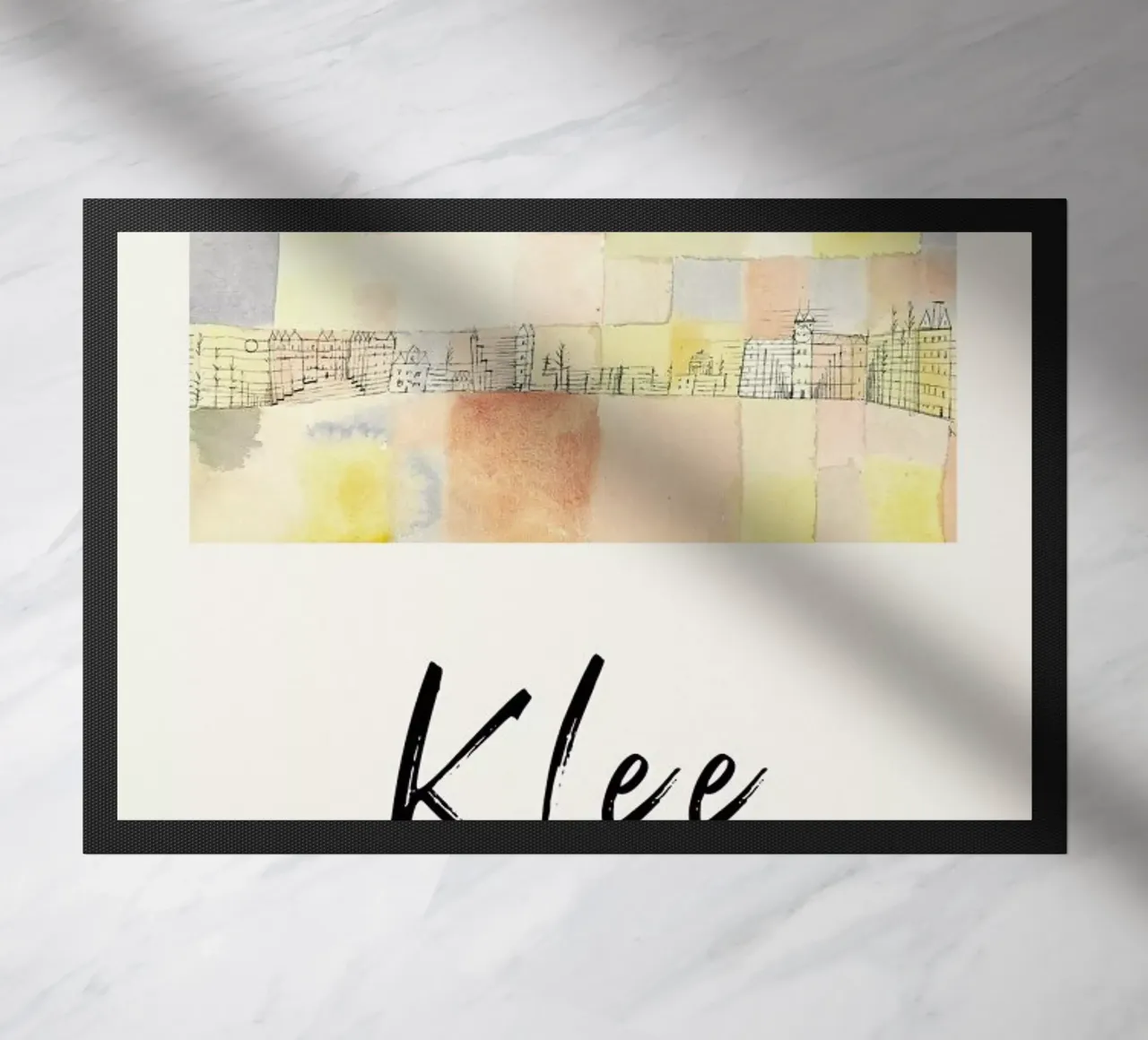 Klee - New Part of the Town M zerbino da ARTOTHEK