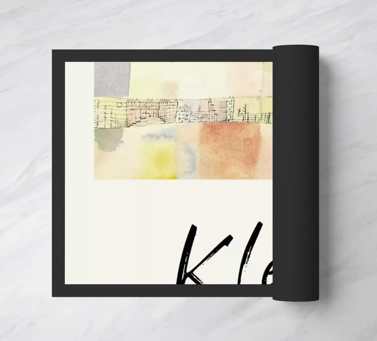 Klee - New Part of the Town M zerbino da ARTOTHEK